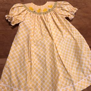 Lolly Wolly Doodle Smocked Dress